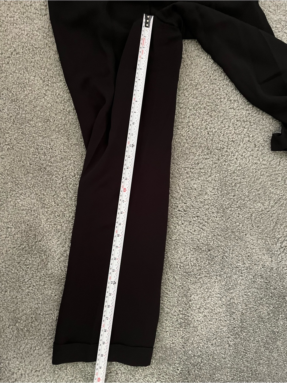 Jones New York Black High-Waist Wide Leg Trousers - Picture 7 of 10